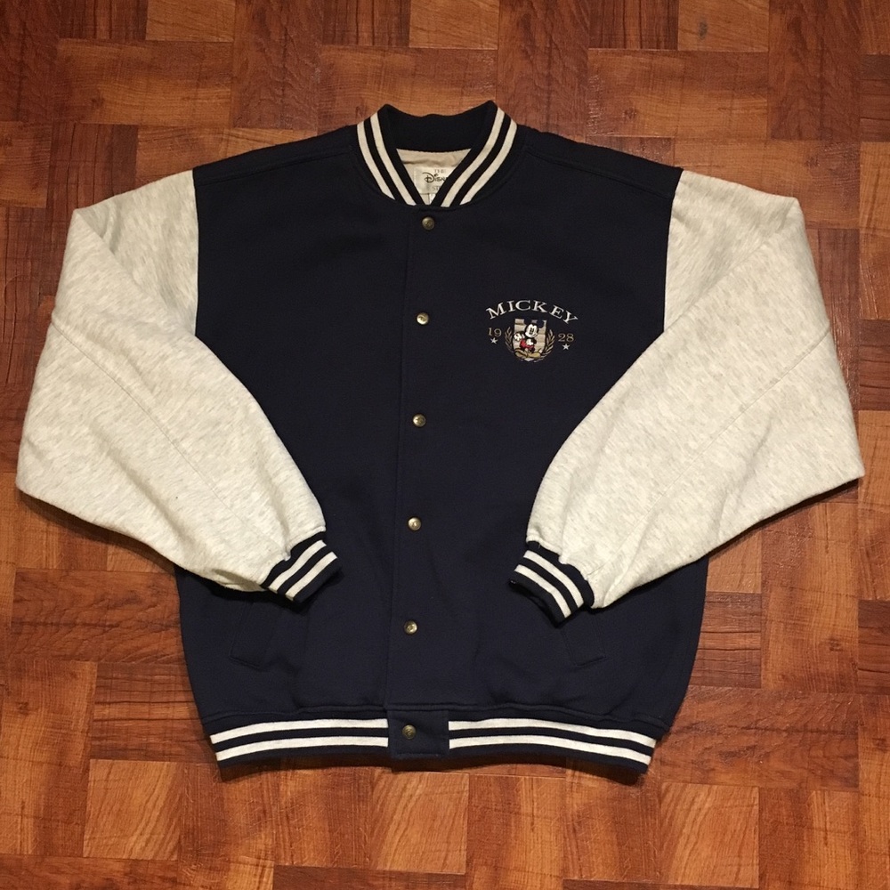 1990s Mickey Mouse Varsity Jacket